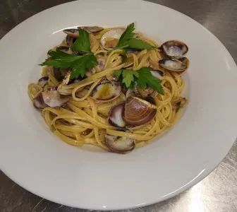 Spaghetti mit Muscheln