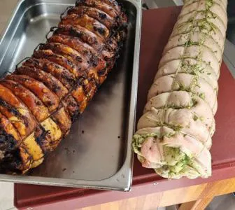 Hausgemachte Porchetta