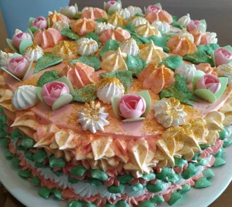 Torta colorata