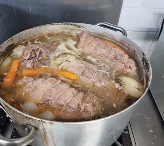 Zubereitung Bollito Veronese